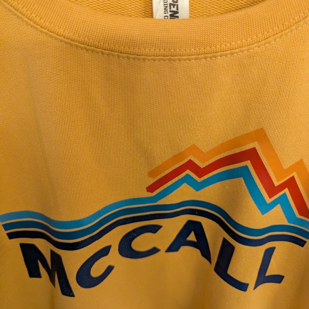 NEW McCall Idaho Light Sweatshirt MT Brand Apparel Unisex Womens L/Mens Medium - Picture 3 of 6